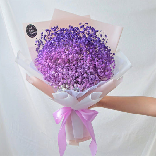 Purple Lilac Baby Breath 