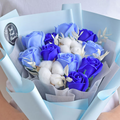 Tiara| Soap Flower Bouquet Delivery