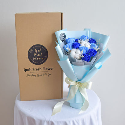 Tiara| Soap Flower Bouquet Delivery