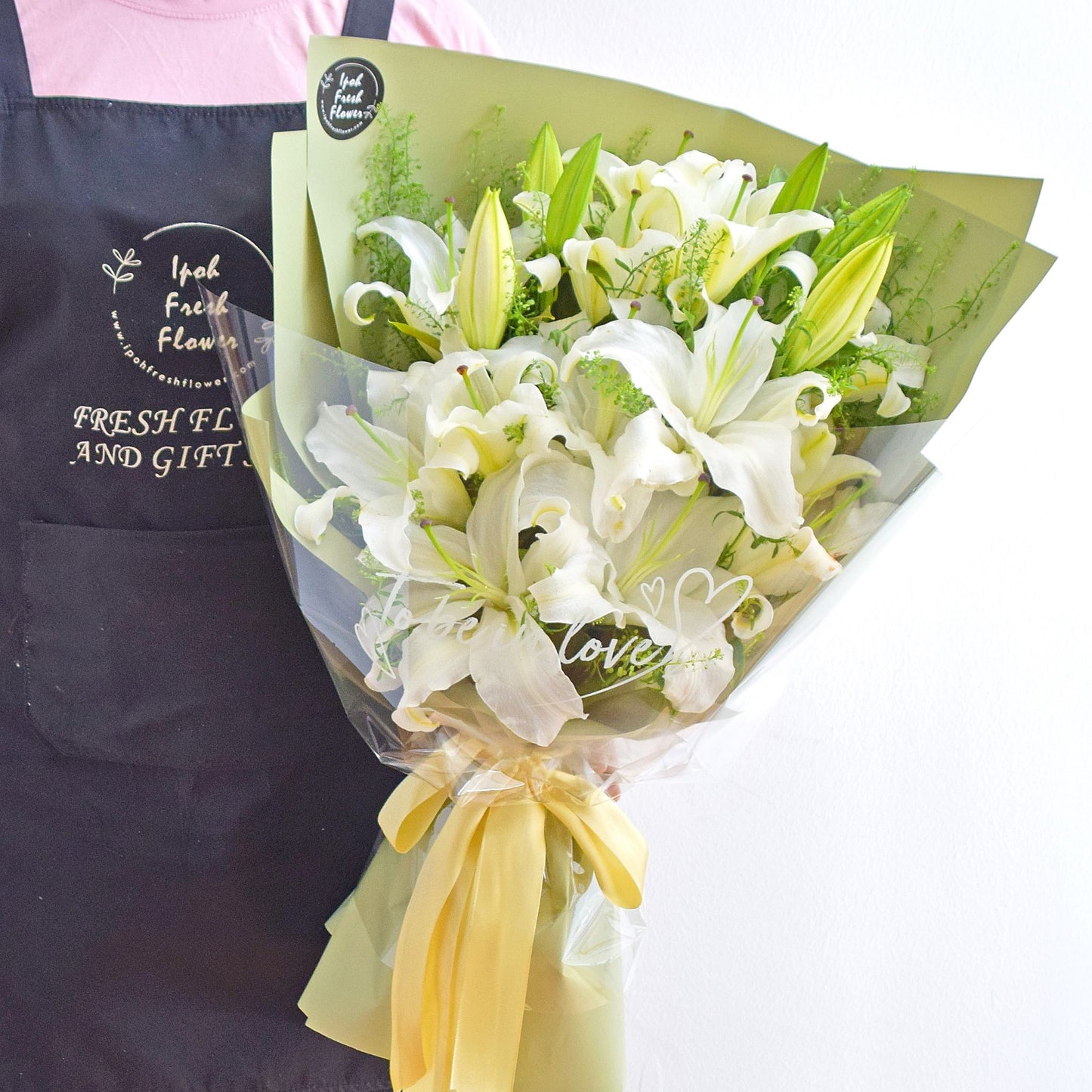 White Wonder| White Lilies Fresh Flower Bouquet Delivery