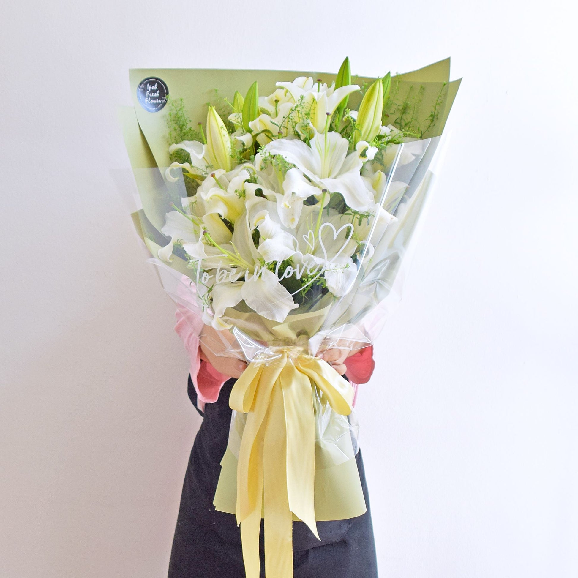 White Wonder| White Lilies Fresh Flower Bouquet Delivery