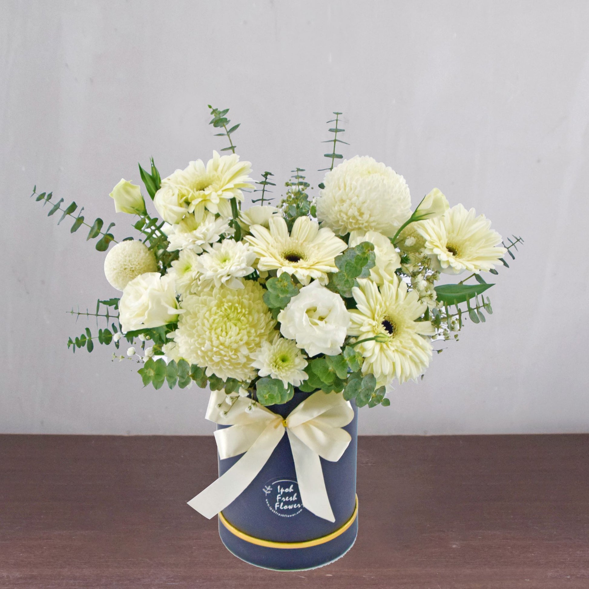 Pure White| Fresh Flower Bloom Box